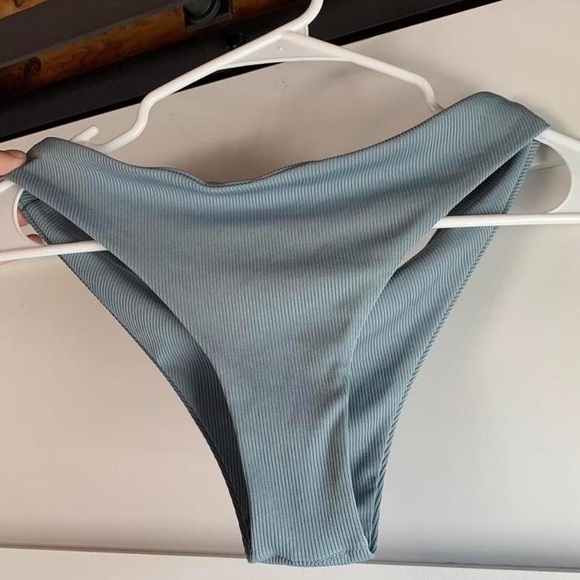 Blue One Shoulder Bikini Set - Picture 3 of 3